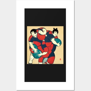 Japanese Rugby Art Posters and Art